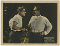 2m708 PERILS OF THE YUKON chapter 1 LC 1922 c/u of William Desmond fencing w/man, Fangs of Jealousy!