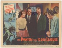 2m709 PHANTOM FROM 10,000 LEAGUES LC #5 1956 close-up of Kent Taylor, Cathy Downs & others!