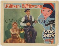 2m793 SIDE SHOW LC 1931 Winnie Lightner playing trombone, Charles Butterworth playing guitar!