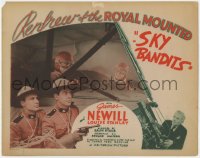 2m199 SKY BANDITS TC 1940 James Newill as Renfrew of the Royal Mounted fighting crime!