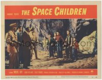 2m829 SPACE CHILDREN LC #1 1958 the kids try to protect the giant alien brain from men with guns!