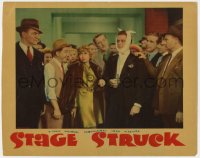 2m843 STAGE STRUCK LC 1936 bandaged Dick Powell, Joan Blondell, Warren William, Frank McHugh