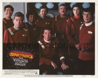 2m851 STAR TREK II LC #1 1982 wonderful image of the entire cast on the bridge of the Enterprise!
