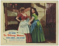 2m863 STRANGE WOMAN LC #7 1946 sexy Hedy Lamarr & June Storey, from the story by Ben Ames Williams!