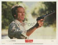 2m870 SUDDEN IMPACT LC #8 1983 best close up of Clint Eastwood as Dirty Harry holding his big gun!