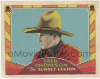 2m875 SUNSET LEGION LC 1928 wonderful close up of Fred Thomson, silent cowboy star who died young!