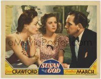 2m877 SUSAN & GOD LC 1940 Rita Quigley wants sexy Joan Crawford & Fredric March to not divorce!