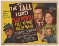 2m217 TALL TARGET TC 1951 Anthony Mann, Dick Powell, Paula Raymond's hands weren't meant for guns!