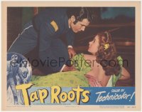 2m888 TAP ROOTS LC #7 1948 close up of sexy Susan Hayward seducing soldier Whitfield Connor!