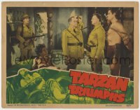2m890 TARZAN TRIUMPHS LC 1943 Weismuller & Sheffield are prisoners of Stanley Ridges & Sig Ruman!