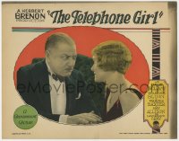 2m895 TELEPHONE GIRL LC 1927 close up of operator Madge Bellamy with crime boss Holbrook Blinn!