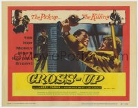 2m225 TIGER BY THE TAIL TC 1958 Larry Parks in the hot money mob's hottest story, Cross-Up!