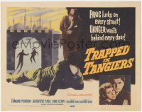2m227 TRAPPED IN TANGIERS TC 1960 Edmund Purdom, Genevieve Page, drug smuggling!