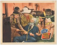 2m939 UNDER NEVADA SKIES LC #4 1946 Roy Rogers & Native American Indians rescue Gabby Hayes!