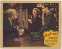 2m941 UNDERCOVER AGENT LC 1939 Russell Gleason & Shirley Deane examine ring with magnifying glass!
