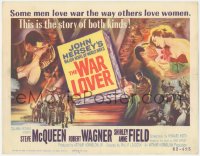 2m235 WAR LOVER TC 1962 Steve McQueen, Robert Wagner, Shirley Anne Field, B-17 bomber!