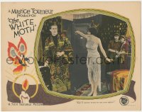2m973 WHITE MOTH LC 1924 sexy angry Barbara La Marr never wants to see Conway Tearle again!