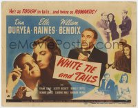 2m240 WHITE TIE & TAILS TC 1946 Dan Duryea is tough in tails, sexy Ella Raines, William Bendix!