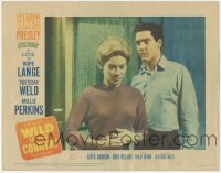 2m977 WILD IN THE COUNTRY LC #3 1961 close up of Elvis Presley looking down at pretty Hope Lange!