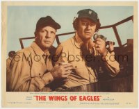 2m979 WINGS OF EAGLES LC #8 1957 Air Force Commander John Wayne close up with Dan Dailey!