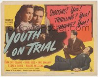 2m250 YOUTH ON TRIAL TC 1944 Budd Boetticher's movie is shocking, thrilling and daring!