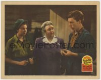 2m997 YOUTH WILL BE SERVED LC 1940 close up of Jane Darwell between Jane Withers & Joe Brown Jr.!
