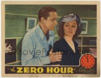 2m998 ZERO HOUR LC 1939 romantic close up of Don Douglas grabbing veiled Adrienne Ames!