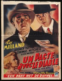 2p109 ALIAS NICK BEAL Belgian 1952 Thomas Mitchell makes Faustian deal with Ray Milland!
