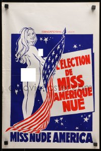 2p191 MISS NUDE AMERICA Belgian 1976 nude beauty pageant documentary, you will never see on TV!