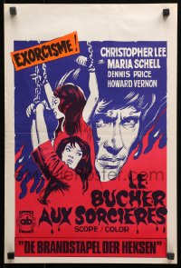 2p193 NIGHT OF THE BLOOD MONSTER Belgian 1970 Jess Franco, art of sexy girls in chains!