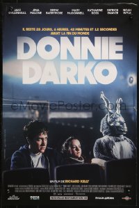 2p057 DONNIE DARKO French 16x24 R2019 Gyllenhaal, Malone & Frank the Rabbit together in theater!