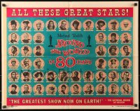 2p616 AROUND THE WORLD IN 80 DAYS 1/2sh 1958 all-stars, around-the-world epic, E.J. Warner printing!