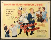 2p635 CAPTAIN'S PARADISE style A 1/2sh 1953 Guinness trying to juggle two wives, ultra-rare!