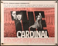 2p637 CARDINAL 1/2sh 1964 Otto Preminger, Romy Schneider, Tom Tryon, Saul Bass title art!