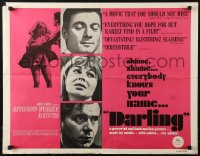 2p651 DARLING 1/2sh 1965 Julie Christie, Laurence Harvey, Dirk Bogarde, John Schlesinger