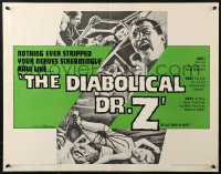 2p657 DIABOLICAL DR Z 1/2sh 1966 director Jess Franco strips your nerves screamingly raw!