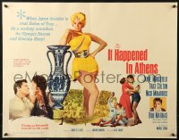 2p698 IT HAPPENED IN ATHENS 1/2sh 1962 super sexy Jayne Mansfield rivals Helen of Troy, Olympics!