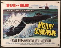 2p734 MYSTERY SUBMARINE 1/2sh 1963 World War II's deadliest undersea sub vs. sub battle ever!