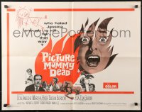 2p753 PICTURE MOMMY DEAD 1/2sh 1966 see terror catch fire through a child's eyes, cool art!