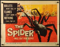 2p781 SPIDER 1/2sh 1958 bullets won't kill it, flames can't hurt it, nothing can stop it!
