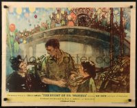 2p783 STORY OF DR. WASSELL style B 1/2sh 1944 painting of Gary Cooper, Cecil B. DeMille, very rare!