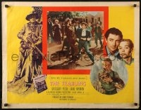 2p813 YEARLING style B 1/2sh 1946 Gregory Peck, Jane Wyman, Claude Jarman Jr., Clarence Brown classic!