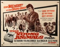 2p815 YOUNG ANIMALS 1/2sh 1968 AIP bad teens, the wildest of the young ones!