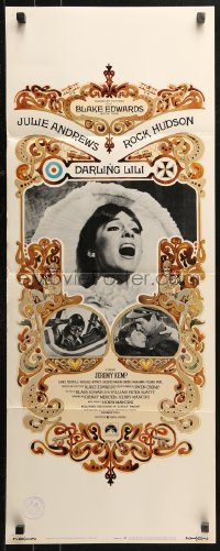 2p415 DARLING LILI insert 1970 Julie Andrews, Rock Hudson, Blake Edwards, William Peter Blatty!