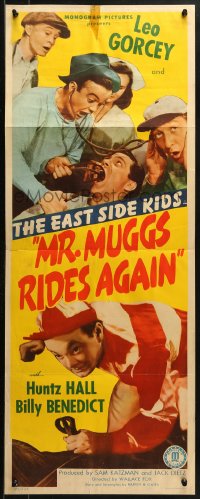 2p493 MR MUGGS RIDES AGAIN insert 1945 Leo Gorcey, Huntz Hall & The East Side Kids!