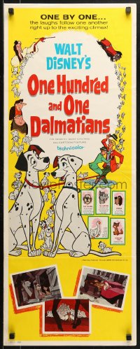 2p504 ONE HUNDRED & ONE DALMATIANS insert 1961 most classic Walt Disney canine family cartoon!