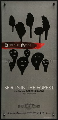 2p331 SPIRITS IN THE FOREST teaser Italian locandina 2019 Depeche Mode's 2017 Global Spirit Tour!