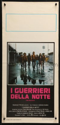 2p351 WARRIORS Italian locandina 1979 directed by Walter Hill, Michael Beck future teen gangs!