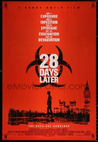 2r014 28 DAYS LATER DS int'l 1sh 2003 Danny Boyle, Cillian Murphy vs. zombies in London!