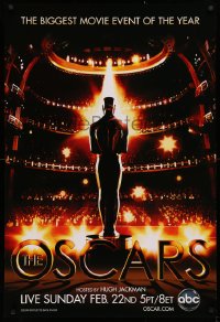 2r009 81ST ANNUAL ACADEMY AWARDS 1sh 2009 art of the Oscar statuette in front of huge audience